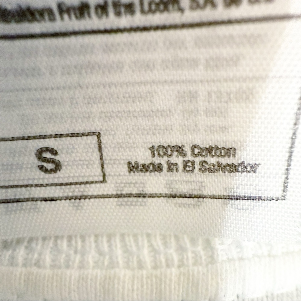 I Love New York Cotton Short Sleeve Crew Neck Tee White Size Small - Picture 5 of 5